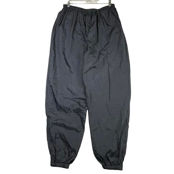 Nike Other - Vtg Nike Track Pants Mens XL Swishy Retro Lined 90s Baggy Jogger Zip